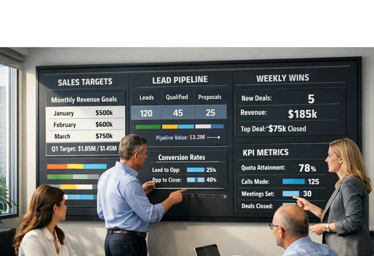 Can a Business Planning Board Improve Team Sales Targets?