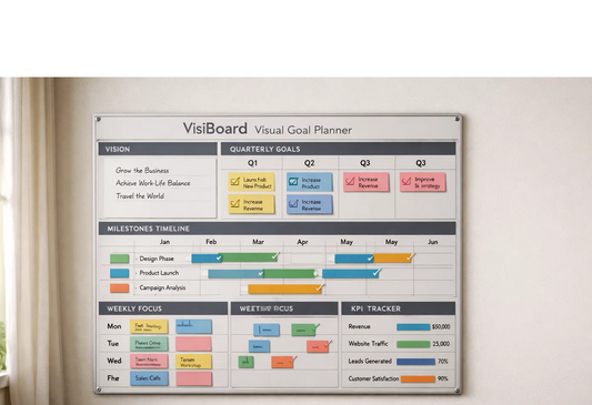 Create Your Visual Goal Planner with VisiBoard Template + Guide