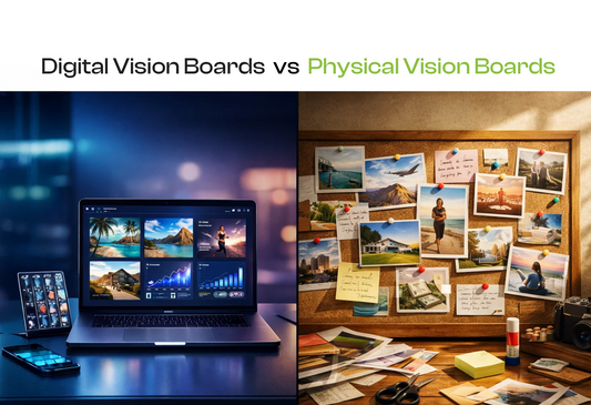 Digital Vision Boards vs Physical Vision Boards: Which One Do You Need for 2026?